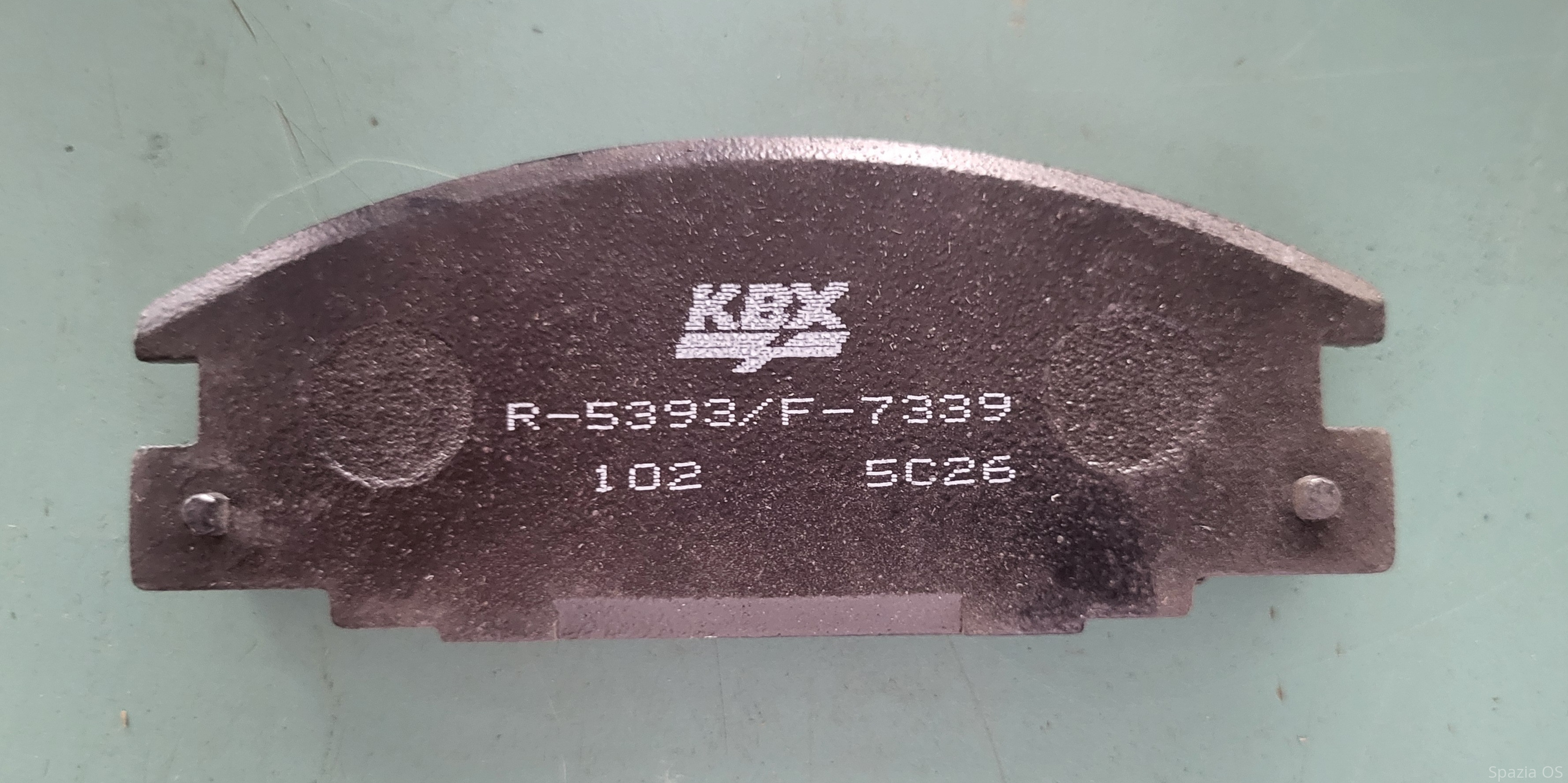 BRAKE PAD TAVERA KBX image 2